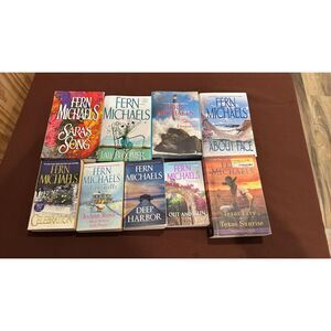Lot of Fern Michaels Books Hardback and paperback